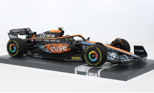 Diecast model cars McLaren F1 MCL36 No.4 Team formula 1 GP Abu Dhabi 2022 1/18 Minichamps