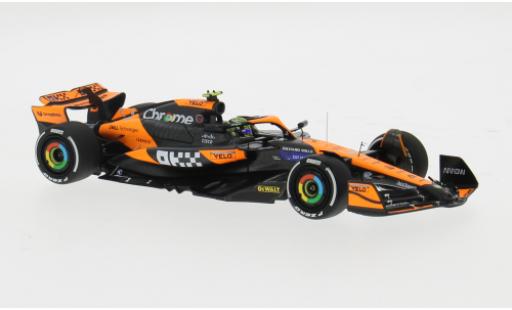 Diecast model cars McLaren F1 Base MCL38 No.4 Team formula 1 GP Miami 2024 1/43 Minichamps