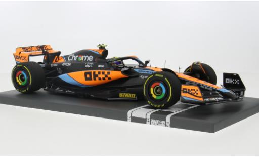 Diecast model cars McLaren F1 MCL60 No.3 Team formula 1 GP Ungarn 2023 1/18 Minichamps
