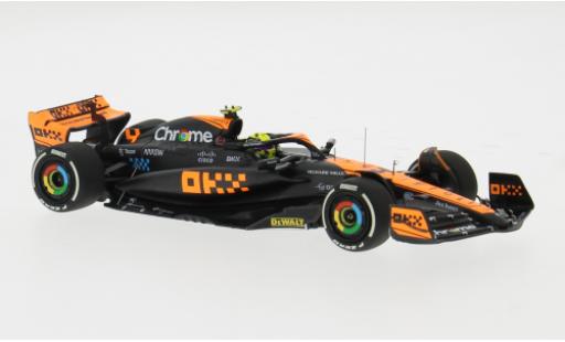 Diecast model cars McLaren F1 MCL60 No.4 Team formula 1 GP Japan 2023 1/43 Minichamps
