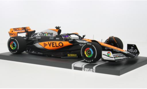 Diecast model cars McLaren F1 MCL60 No.81 Team formula 1 GP Gro&Atilde;�britannien 2023 1/18 Minichamps
