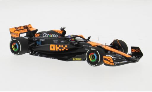Diecast model cars McLaren F1 MCL60 No.81 Team formula 1 GP Japan 2023 1/43 Minichamps