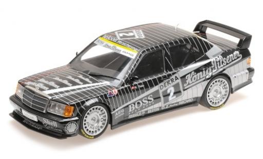 Diecast model cars Mercedes 190 DTM E 2.5-16 Evo 1 No.2 AMG Boss / K&Atilde;&para;nig-Pilsener 1989 K.Thiim 1/18 Minichamps