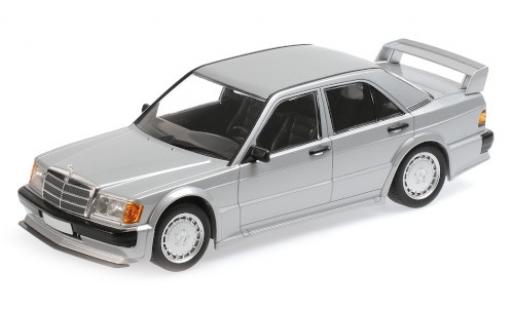 Diecast model cars Mercedes 190 Evo E 2.5-16 1 (W201) grey 1989 1/18 Minichamps