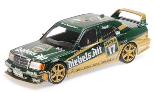 Diecast model cars Mercedes 190 DTM E 2.5-16 Evo 2 No.17 Team Zakspeed Diebels Alt 1992 R.Asch 1/18 Minichamps