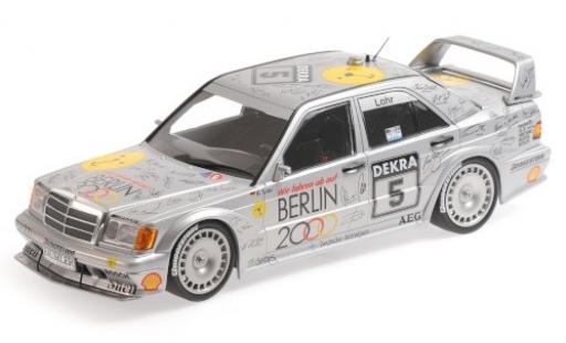 Diecast model cars Mercedes 190 DTM E 2.5-16 EVO 2 No.5 Team AMG- Berlin 2000 1992 E.Lohr 1/18 Minichamps