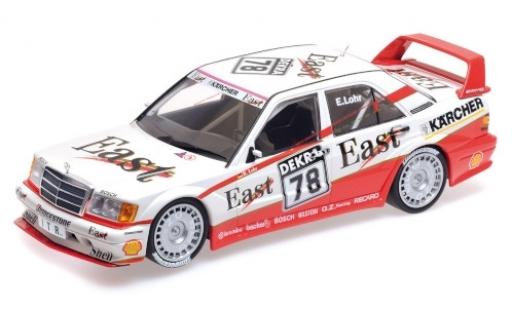 Diecast model cars Mercedes 190 DTM E 2.5-16 Evo 2 No.78 Team MS - AMG East 1991 E.Lohr 1/18 Minichamps