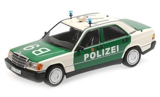 Diecast model cars Mercedes 190 Base E (W201) Police Baden-W&Atilde;&frac14;rttemberg 1982 1/18 Minichamps