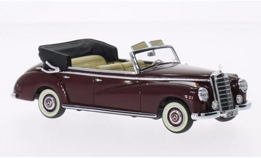 Diecast model cars Mercedes 300 Cabriolet Convertible (W186) red 1952 1/43 Minichamps