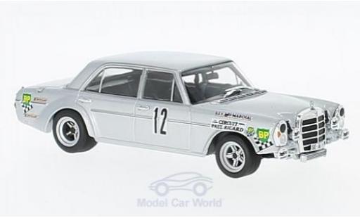Diecast model cars Mercedes 300 6.8 AMG No.12 12h Paul Ricard 1971 K.Behrmann/J-P.Jabouille/J.Dolhem 1/43 Minichamps