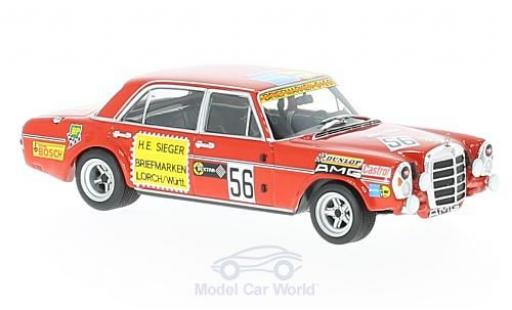 Diecast model cars Mercedes 300 6.8 AMG No.56 Briefmarken winner 200 Meilen von N&Atilde;&frac14;rnberg 1972 H.Heyer 1/43 Minichamps