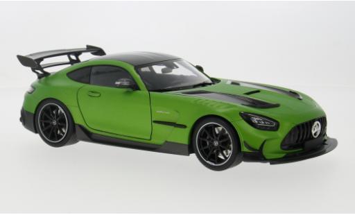 Diecast model cars Mercedes AMG GT Black Series matt-green 2021 1/18 Minichamps