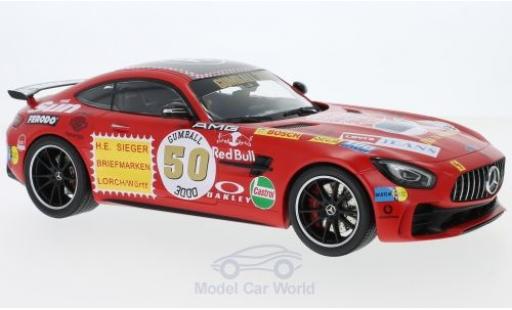 Diecast model cars Mercedes AMG GT Base -R Rote Sau 2017 1/18 Minichamps