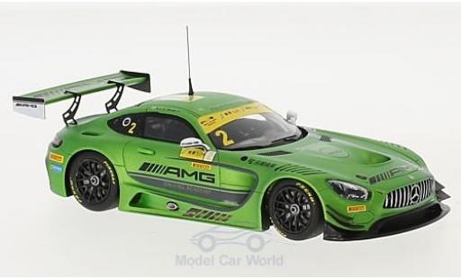 Diecast model cars Mercedes AMG GT GT3 3 No.2 -AMG Driving Academy Fia GT World Cup Macau 2016 R.van der Zande 1/43 Minichamps