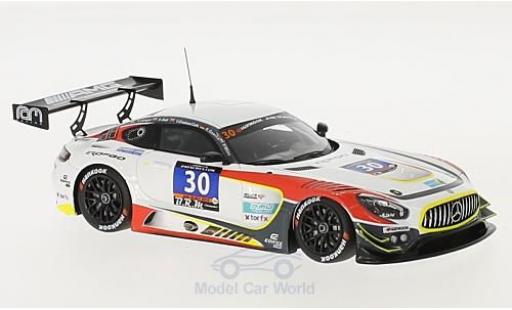 Diecast model cars Mercedes AMG GT GT3 3 No.30 RAM Racing 24h Dubai 2015 P.White/T.J&Atilde;&curren;ger/T.Onslow-Cole/A.Jaeger 1/43 Minichamps