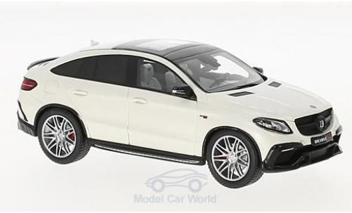 Diecast model cars Mercedes B Base Brabus 850 4x4 Coupe white 2016 Basis GLE 63 S 1/43 Minichamps