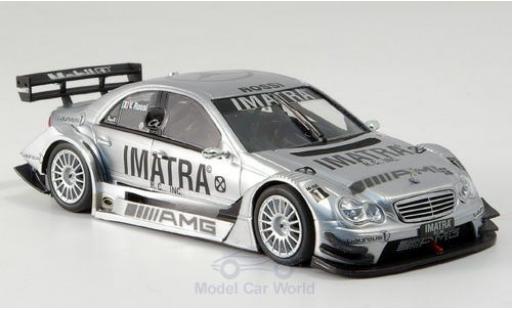 Diecast model cars Mercedes Classe C DTM Imatra Testfahrzeug with Figur V.Rossi 1/43 Minichamps