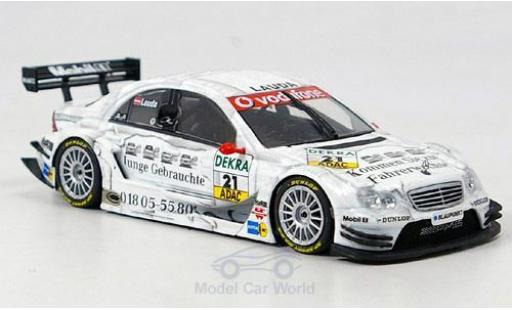 Diecast model cars Mercedes Classe C DTM No.21 Team Persson 2005 M.Lauda 1/43 Minichamps