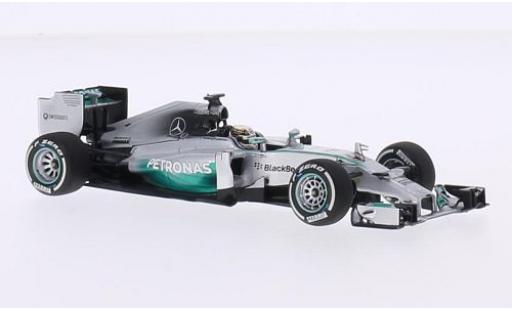 Diecast model cars Mercedes F1 2014 W05 Hybrid No.44 AMG Petronas Team Petronas formula 1 GP China L.Hamilton 1/43 Minichamps