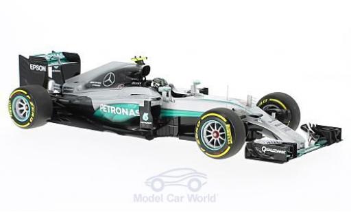 Diecast model cars Mercedes F1 2016 W07 Hybrid No.6 AMG Petronas Team formula 1 GP Abu Dhabi N.Rosberg 1/18 Minichamps