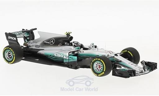 Diecast model cars Mercedes F1 2017 W08 EQ Power+ No.77 AMG Petronas Motorsport formula 1 GP China V.Bottas 1/43 Minichamps
