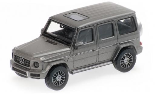 Diecast model cars Mercedes Classe G Base (W463) matt-grey 2018 1/87 Minichamps