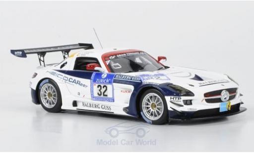Diecast model cars Mercedes SLS GT3 AMG No.32 Heico Motorsport 24h N&Atilde;&frac14;rburgring 2011 A.Margaritis/C.Frankenhout/C.Br&Atilde;&frac14;ck 1/43 Minichamps