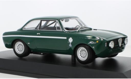 Diecast model cars Alfa Romeo Giulia gt junior 1300 A green 1971 1/18 Minichamps