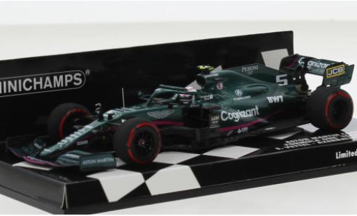 Diecast model cars Aston Martin AMR21 f1 1 No.5 Cognizant Team Cognizant formule 1 GP Azerbaijan 2021 1/43 Minichamps