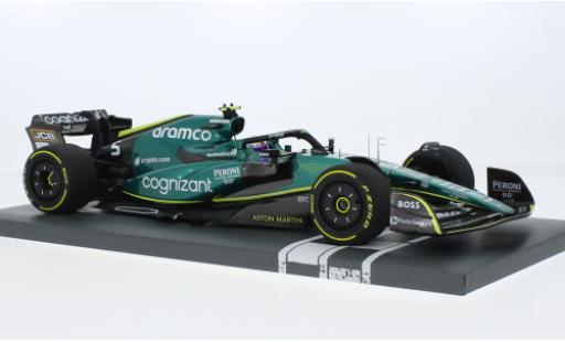 Diecast model cars Aston Martin AMR22 f1 2 No.5 Aramco Cognizant Team Cognizant formule 1 GP Abu Dhabi 2022 1/18 Minichamps