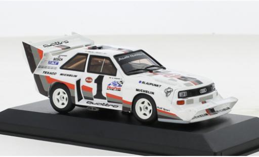 Diecast model cars Audi Sport Quattro s1 No.1 Pikes Peak Hill Climb 1987 1/43 Minichamps