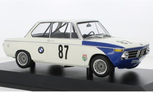 Diecast model cars Bmw 2002 ti tIK No.87 ETCC Br&Atilde;&frac14;nn 1969 1/18 Minichamps