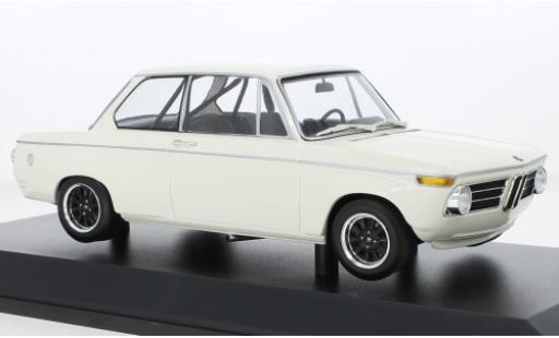Diecast model cars Bmw 2002 berline white 1970 1/18 Minichamps