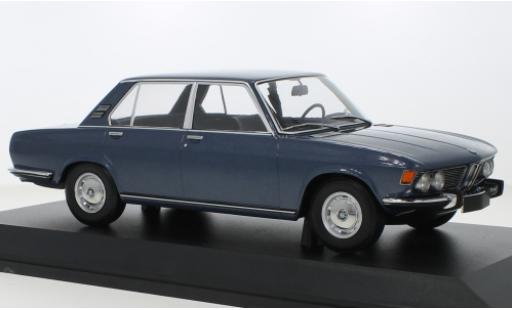 Diecast model cars Bmw 2500 berline metallise blue 1968 1/18 Minichamps