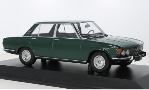 Diecast model cars Bmw 2500 berline metallise green 1968 1/18 Minichamps