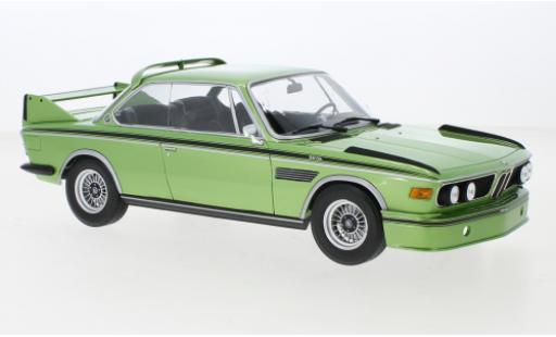 Diecast model cars Bmw 3.0 CSL metallise green 1973 1/18 Minichamps