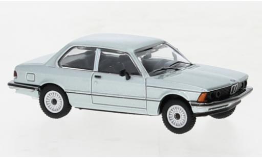 Diecast model cars Bmw 323 coupe i (E21) metallise blue 1975 1/87 Minichamps