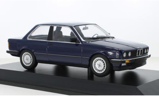 Diecast model cars Bmw 323 coupe i (E30) blue 1982 1/18 Minichamps