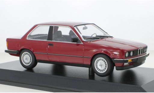 Diecast model cars Bmw 323 coupe i (E30) red 1982 1/18 Minichamps
