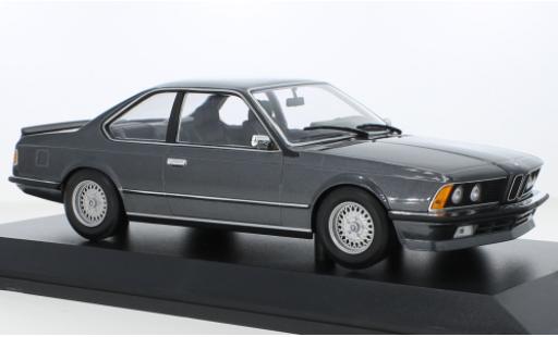 Diecast model cars Bmw 635 CSi metallise grey 1982 1/18 Minichamps
