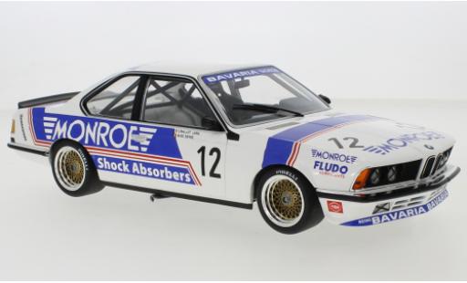 Diecast model cars Bmw 635 CSi No.12 Bavaria Motorsports Monroe 500km Monza 1985 1/18 Minichamps