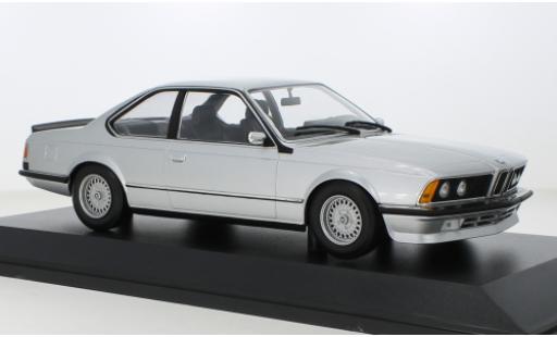 Diecast model cars Bmw 635 CSi grey 1982 1/18 Minichamps