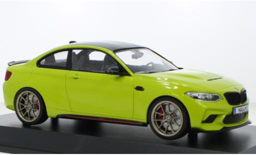 Diecast model cars Bmw M2 CS green 2020 1/43 Minichamps