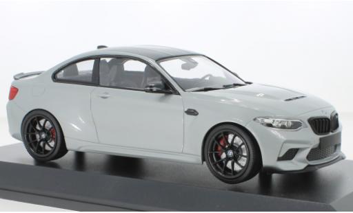 Diecast model cars Bmw M2 CS metallise grey 2020 1/18 Minichamps