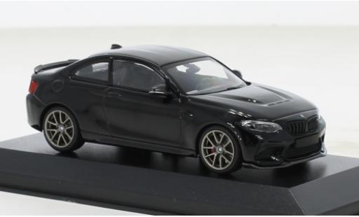 Diecast model cars Bmw M2 CS black 2020 1/43 Minichamps
