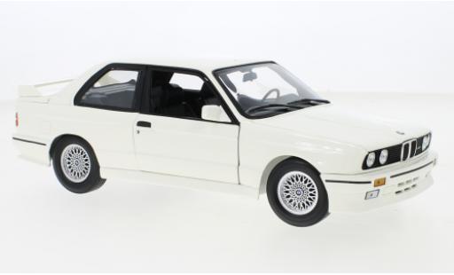 Diecast model cars Bmw M3 coupe (E30) white 1987 1/18 Minichamps
