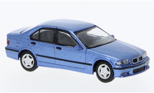Diecast model cars Bmw M3 coupe (E36) metallise blue 1994 1/87 Minichamps