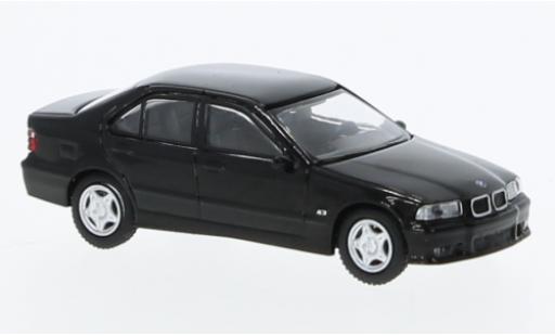 Diecast model cars Bmw M3 coupe (E36) black 1994 1/87 Minichamps