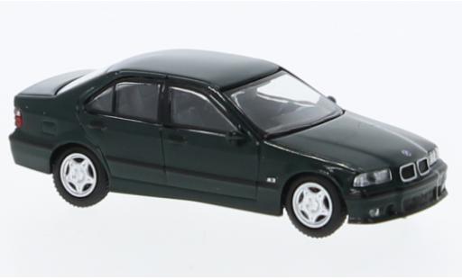 Diecast model cars Bmw M3 coupe (E36) green 1994 1/87 Minichamps