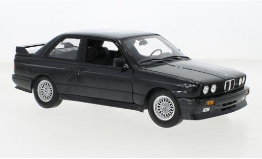 Diecast model cars Bmw M3 Sport Evolution Evo (E30) metallise blue 1989 1/18 Minichamps